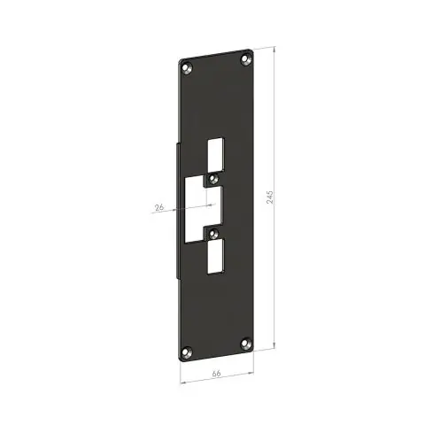 SAFETRON SA70ADS Monteringsstolpe Rea